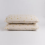 Muslin Pillow Case Set Lemon