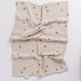 Muslin Pillow Case Set Strawberry Fields