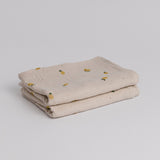 Muslin Pillow Case Set Lemon