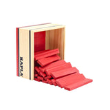 KAPLA Blocks Building Planks - 40 Red Set