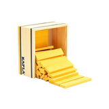 KAPLA Blocks Building Planks - 40 Yellow Set