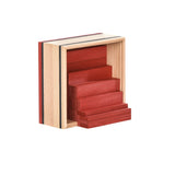 KAPLA Blocks Building Planks - 40 Red Set