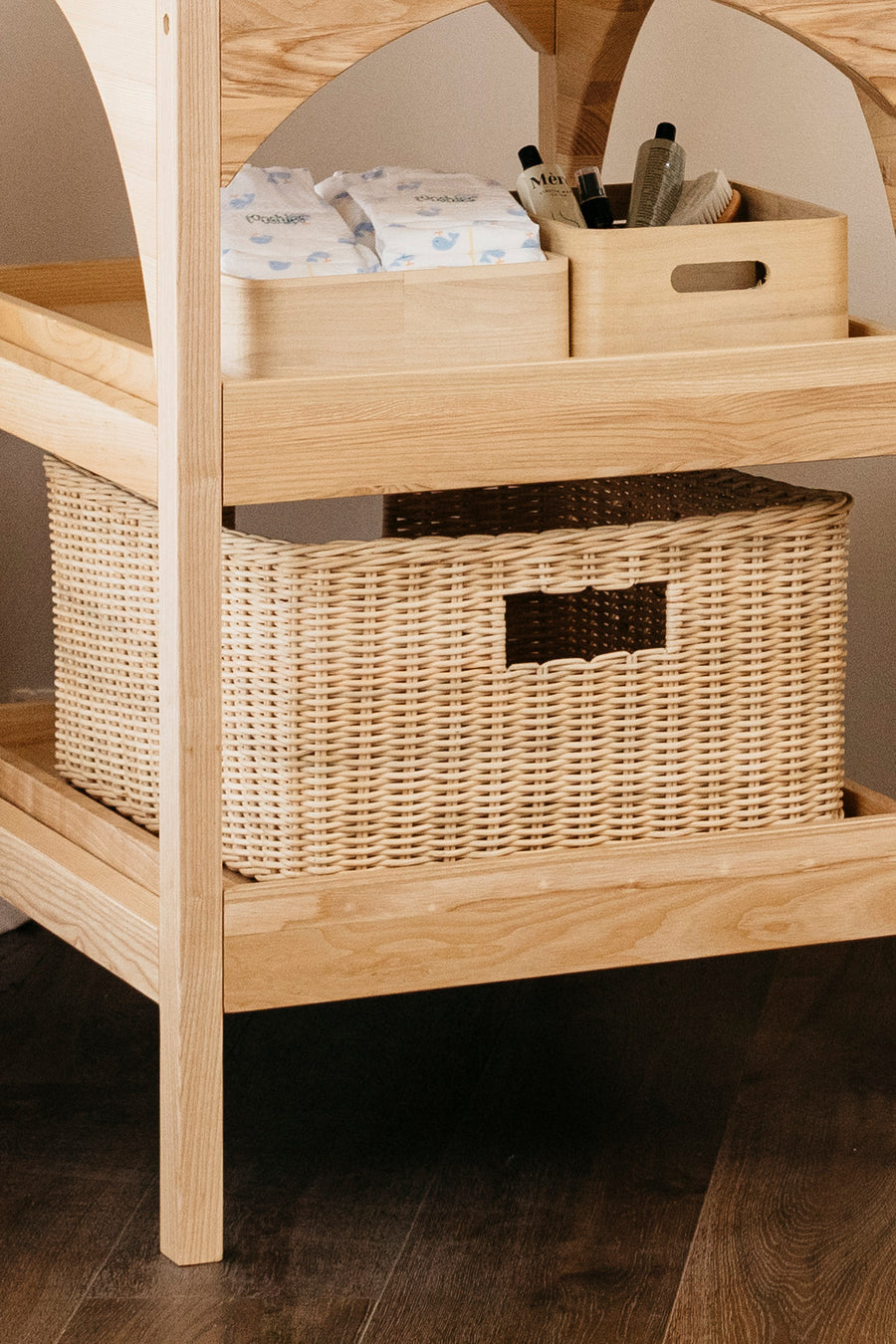 Change table storage outlet baskets australia